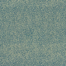 Isla Teal Gold Fabric by the Metre